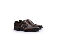 LLOYD Herren Schnallenschuhe Braun 40 Glattleder