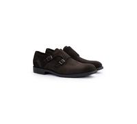LLOYD Herren Schnallenschuhe Braun 41 Rauleder
