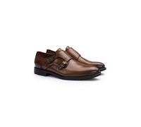 LLOYD Herren Schnallenschuhe Braun 44.5 Glattleder