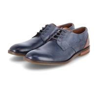 LLOYD Leder-Schnürschuhe "Domino" in Dunkelblau - Größe 43 | Herren Schnuerschuhe