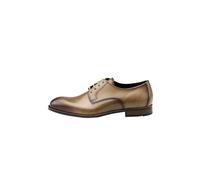 LLOYD Herren Schnürhalbschuhe CORE Plus 110, Männer sportliche Schnürer,Normalweit,Freizeitschuhe,Herren-Mode,Stil,qualitaet, Stone, 42 EU / 8 UK