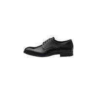 LLOYD Herren Schnürhalbschuhe CORE Plus 110, Männer sportliche Schnürer,Normalweit,Xtra-Large,Xtra-Light,Leder-Sohle,Damen, SCHWARZ, 41 EU / 7.5 UK
