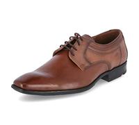 LLOYD Herren Schnürhalbschuhe LACOUR, Männer Businessschuhe,Derby,Normalweit,Anzugschuhe,schnürung,Office,büro,Freizeit,Cognac,46.5 EU / 11.5 UK