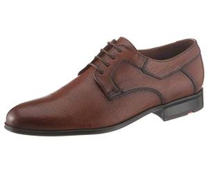 LLOYD Herren Schnürhalbschuhe Levin, Männer Businessschuhe,Derby,Normalweit,Low-tie,schnürschuhe,schnürer,Businessschuhe,man,Cognac,48 EU / 12.5 UK