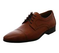 LLOYD Herren Schnürhalbschuhe ORWIN, Männer Businessschuhe,Derby,Normalweit,Schnuerschuhe,Schnuerer,straßenschuhe,Schnuerung,Cognac,40.5 EU / 7 UK