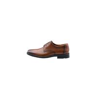LLOYD Derby Herren Glattleder braun/cognac, 43 (9)