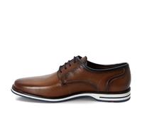 LLOYD Herren Schnürschuhe Detroit, Männer Businessschuhe,Schnuerer,straßenschuhe,Strassenschuhe,Schnuerung,lace-up,Shoes, Cognac, 46 EU / 11 UK