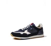 LLOYD Herren Schnürschuhe EMILIAN, Männer Low-Top Sneaker,lose Einlage,sportlich,Schnuerschuhe,Schnuerer,Shoes,Navy/Static/Blue/GHOBI,44.5 EU / 10 UK