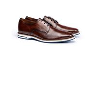 LLOYD Herren Schnürschuhe Dakin, Männer Businessschuhe,Schnuerung,Shoes,Low-tie,schnürschuhe,schnürer,Businessschuhe,Derby, Brandy, 44 EU / 9.5 UK