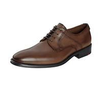 LLOYD Herren Schnürschuhe Gala | Männer Businessschuhe | Derby | Normalweit | Leder | Strassenschuhe | Schnuerung, Cognac/Midnight, 41 EU / 7.5 UK