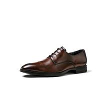 LLOYD Herren Schnürschuhe Gideon, Männer Businessschuhe,Derby,Normalweit,Derby,schnürung,Office,büro,Freizeit,Schnuerschuhe, Brandy, 40 EU / 6.5 UK