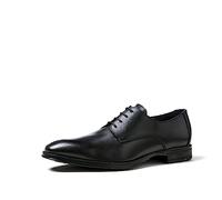 LLOYD Herren Schnürschuhe Gideon, Männer Businessschuhe,Derby,Normalweit,Schnuerung,Shoes,Low-tie,schnürschuhe,schnürer, SCHWARZ, 41 EU / 7.5 UK