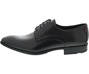LLOYD Herren Schnürschuhe Leonard, Männer Businessschuhe,Schnuerung,Shoes,Low-tie,schnürschuhe,schnürer,Businessschuhe,Style, Black, 41 EU / 7.5 UK