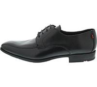 LLOYD Herren Schnürschuhe Leonis, Männer Businessschuhe,Office,büro,Freizeit,Schnuerschuhe,Schnuerer,straßenschuhe,Schnuerung, Black, 44 EU / 9.5 UK