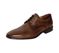 LLOYD Herren Schnürschuhe Osmond | Männer Businessschuhe | Derby | Normalweit | Leder | Schnuerer | straßenschuhe | Schnuerung, Cognac, 40 EU / 6.5 UK