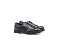 LLOYD Herren Schnürschuhe Schwarz 44 Genarbtes Leder
