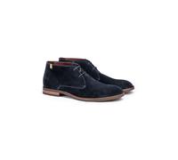 LLOYD Herren Schnürschuhe | Stiefeletten Blau 40.5 Rauleder
