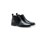 LLOYD Chelsea Boots Herren Glattleder schwarz Größe 45 (10.5)