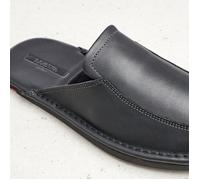 LLOYD Herren Schwarz 45 Uni Glattleder