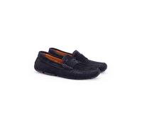 LLOYD Herren Slipper | Mokassin Blau 40.5 Rauleder