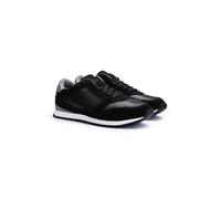 LLOYD Herren Sneaker | Low-Top Schwarz 40 Rauleder | Genarbtes Leder