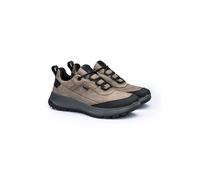LLOYD Herren Sneakers | Low Top Sneaker | Schnürschuhe Grau 42 Fettleder | Kunstleder