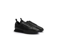 LLOYD Herren Sneaker | Low-Top Schwarz 41 Gelochtes Leder | Genarbtes Leder