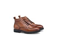 LLOYD Herren Stiefelette Braun 42.5 Genarbtes Leder