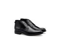 LLOYD Herren Stiefeletten Schwarz 44 Glattleder