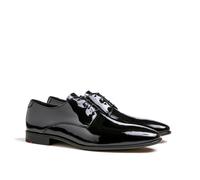 LLOYD Derby Herren Lackleder Schwarz, 40,5 (7)