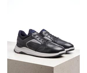 Lloyd Herrenschuhe Sneaker low 1 - SCHW./GREY/SCHW./DKL.BLAU GREY/DKL.BLAU - Gr. - 8 UK