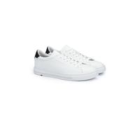LLOYD Herren Halbschuhe Enrico – Low-Top Sneaker, lose Einlage – White/Navy, Größe 47 EU / 12 UK
