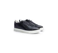 LLOYD Herren Low Tops | Sneakers Blau 45 Genarbtes Leder