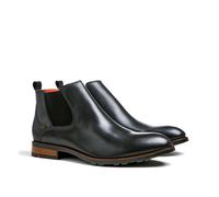 LLOYD Chelsea Boots Jonah Herren Leder Schwarz Größe 44 (9.5)