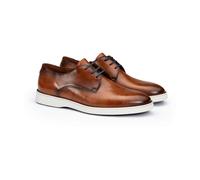LLOYD Schnürschuhe Herren Glattleder braun/cognac, 41 (7,5)