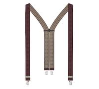 LLOYD Hosenträger Herrenhosenträger Bordeaux 6309, Farbe:Rot, Länge Hosenträger:120 cm