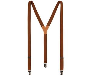 LLOYD Hosenträger Herrenhosenträger Braun/Cognac 8722, Farbe:Braun, Länge Hosenträger:120 cm