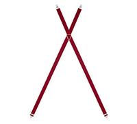 Lloyd Men's Belts Hosenträger in X-Form in Rot, Größe One Size