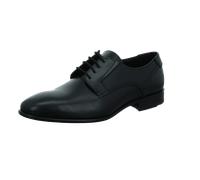 LLOYD Herren Businessschuh Keep, Männer Schnürhalbschuhe,XTRAWIDE,VARIOFOOTBED,XTRALARGE, geschäftlich Halbschuh schnürer,SCHWARZ,9.5 UK / 44 EU