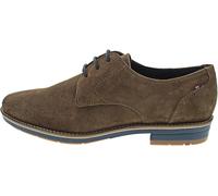 Schnürschuh LLOYD "LANGSTON" Gr. 11,5, braun (dunkelbraun) Herren Schuhe Business-Schnürer Schnürschuh Derbyschuh Schnürschuhe mit hellen Ziernähten (66671559-11,5)