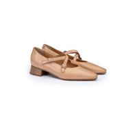 LLOYD Leder-Ballerinas in Beige - Größe 39 | Damen Ballerinas