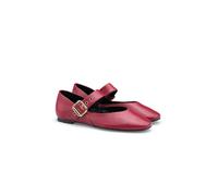 LLOYD Leder-Ballerinas in Rot - Größe 39 | Damen Ballerinas
