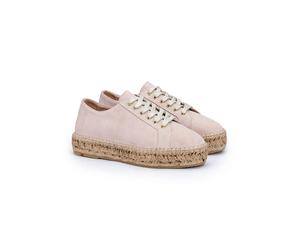 LLOYD Leder-Espadrilles in Beige - Größe 41 | Damen Schuhe Halbschuhe