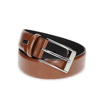 LLOYD Herrengürtel 1317-4370-11 – aus echtem Leder, cognac, an der Schnalle kürzbar – Größe 100 cm