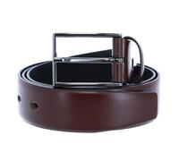 LLOYD Leder Gürtel Thin Belt 3.5 W120 Dark Brown braun kürzbar