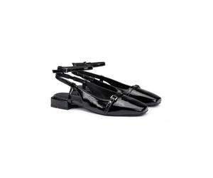 LLOYD Leder-Slingballerinas in Schwarz - Größe 38 | Damen Ballerinas