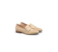 LLOYD Leder-Slipper in Beige - Größe 40,5 | Damen Schuhe Halbschuhe