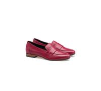 LLOYD Leder-Slipper in Rot - Größe 40 | Damen Schuhe Halbschuhe