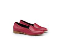 LLOYD Leder-Slipper in Rot - Größe 42 | Damen Schuhe Halbschuhe