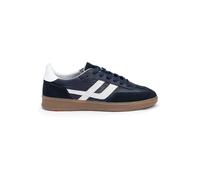LLOYD Herren-Halbschuhe Elian - Schnürer, Low-Top Sneaker, lose Einlage, Navy/White, 43 EU